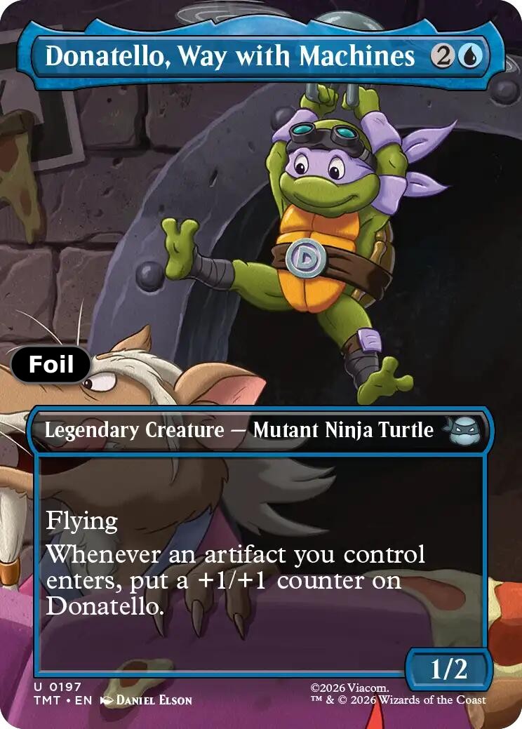 Donatello, Way with Machines (Borderless)