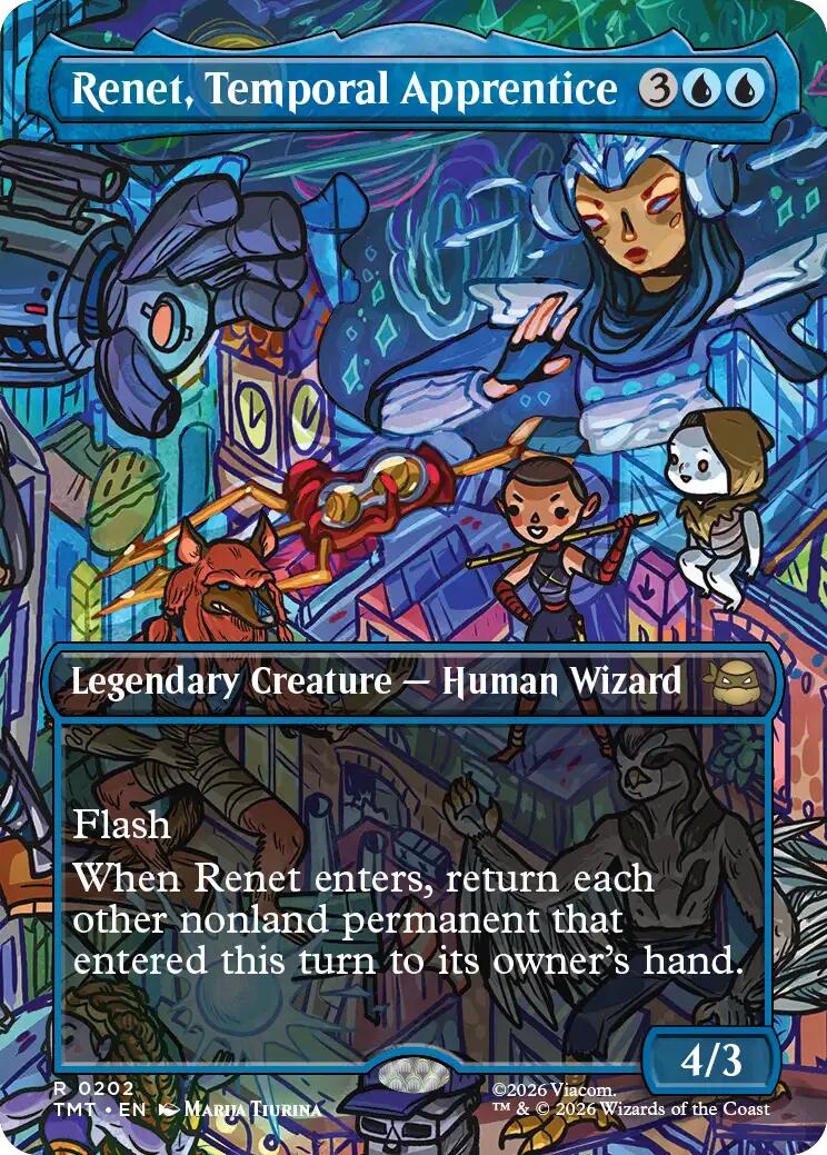 Renet, Temporal Apprentice (Borderless)