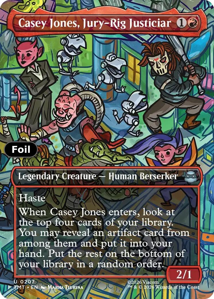 Casey Jones, Jury-Rig Justiciar (Borderless)