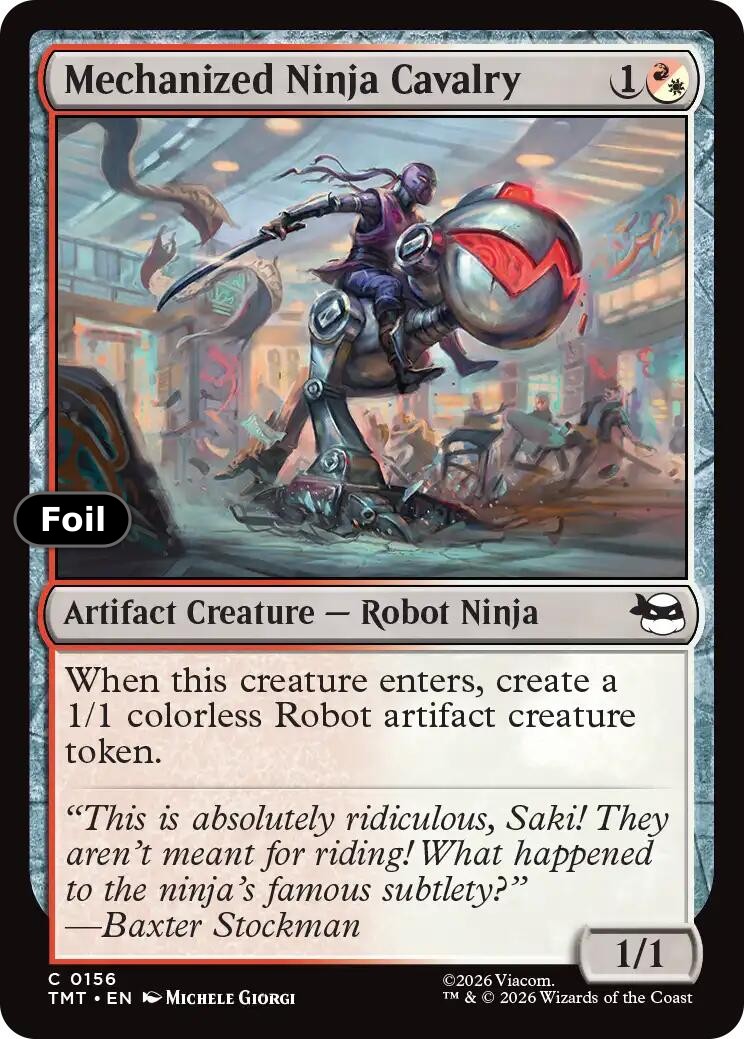Mechanized Ninja Cavalry