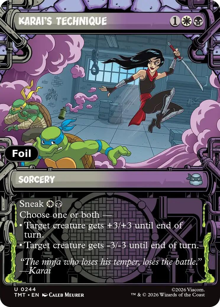 Karai's Technique (Showcase)