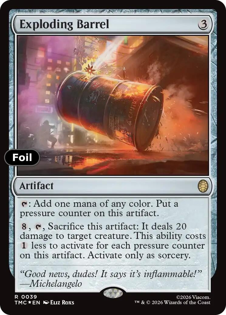 Exploding Barrel (Surge Foil)