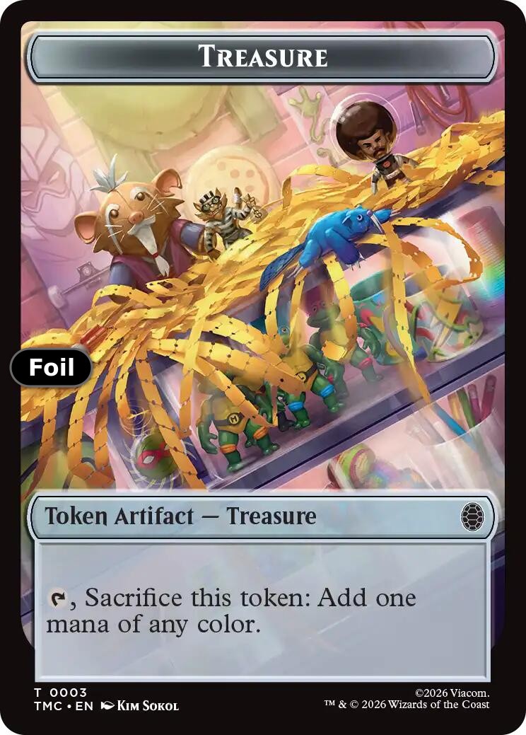 Treasure // Clue Double-Sided Token