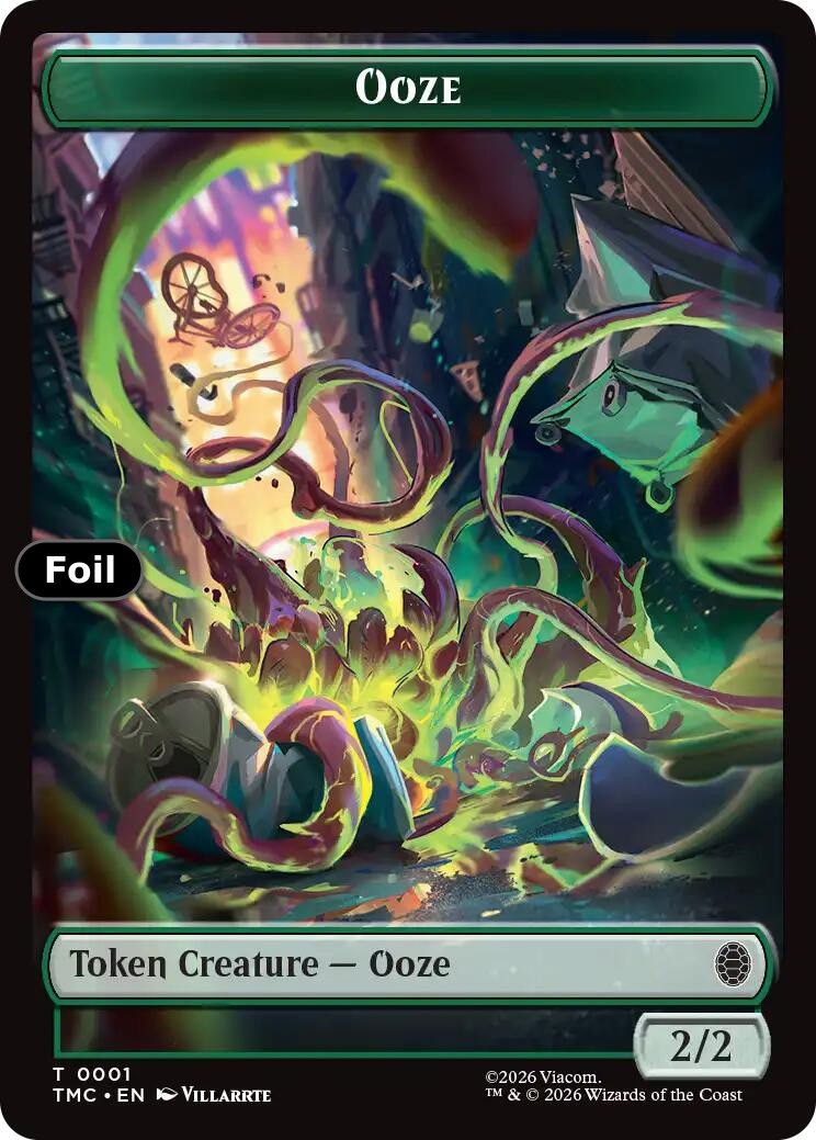 Ooze // Copy Double-Sided Token