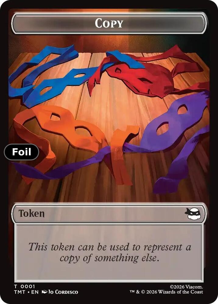 Ooze // Copy Double-Sided Token (Back)
