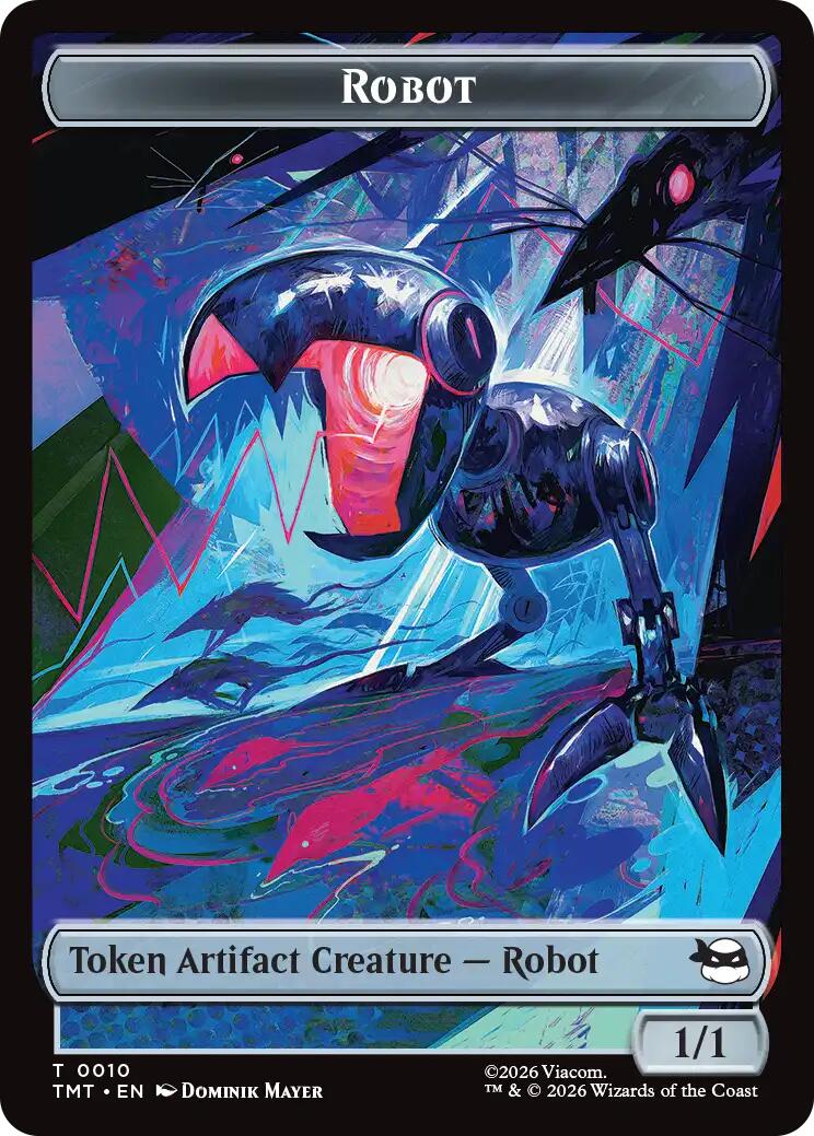 Robot // Mutagen Double-Sided Token