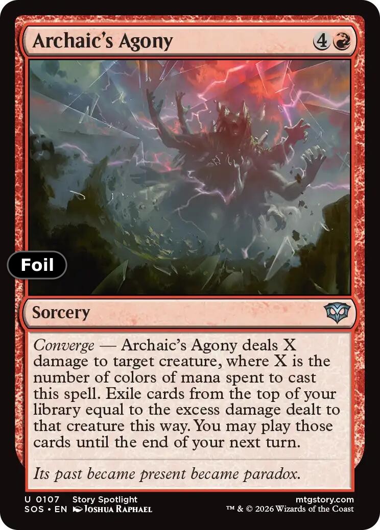 Archaic's Agony