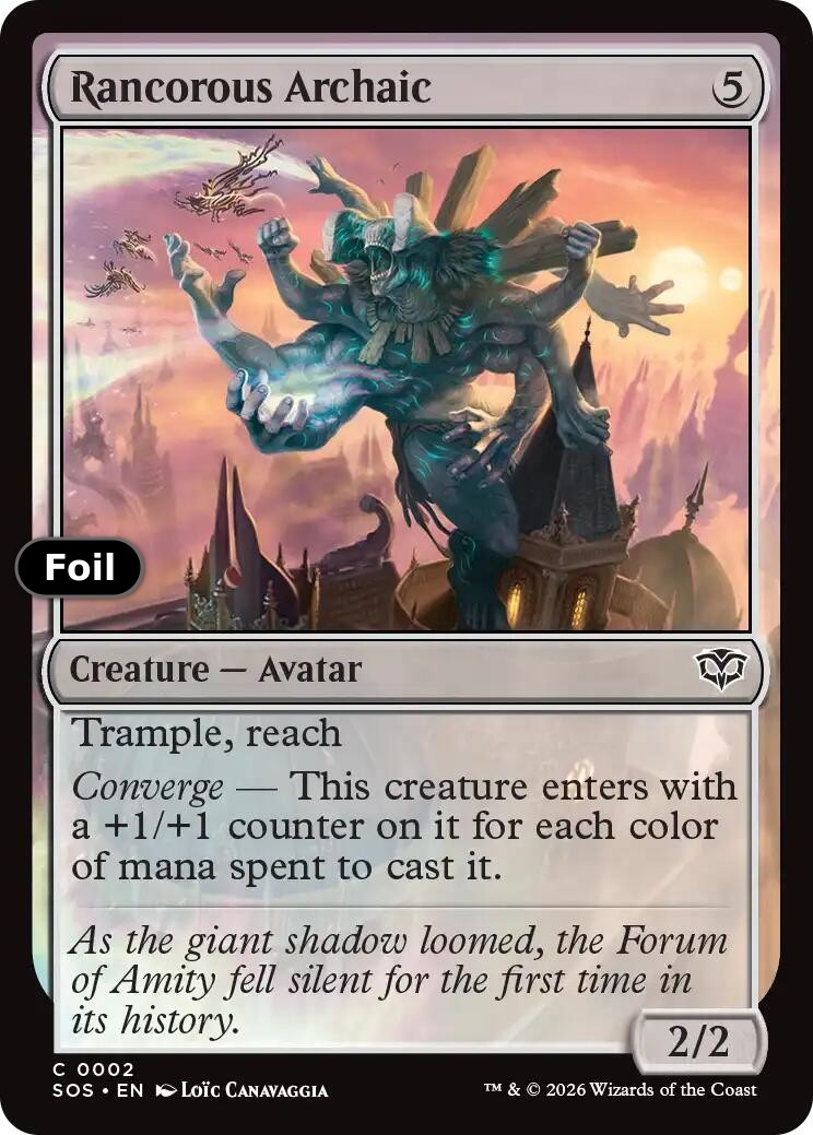 Rancorous Archaic
