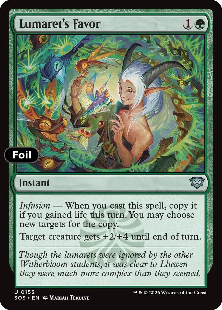 Lumaret's Favor