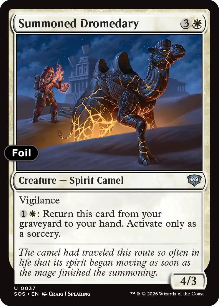 Summoned Dromedary