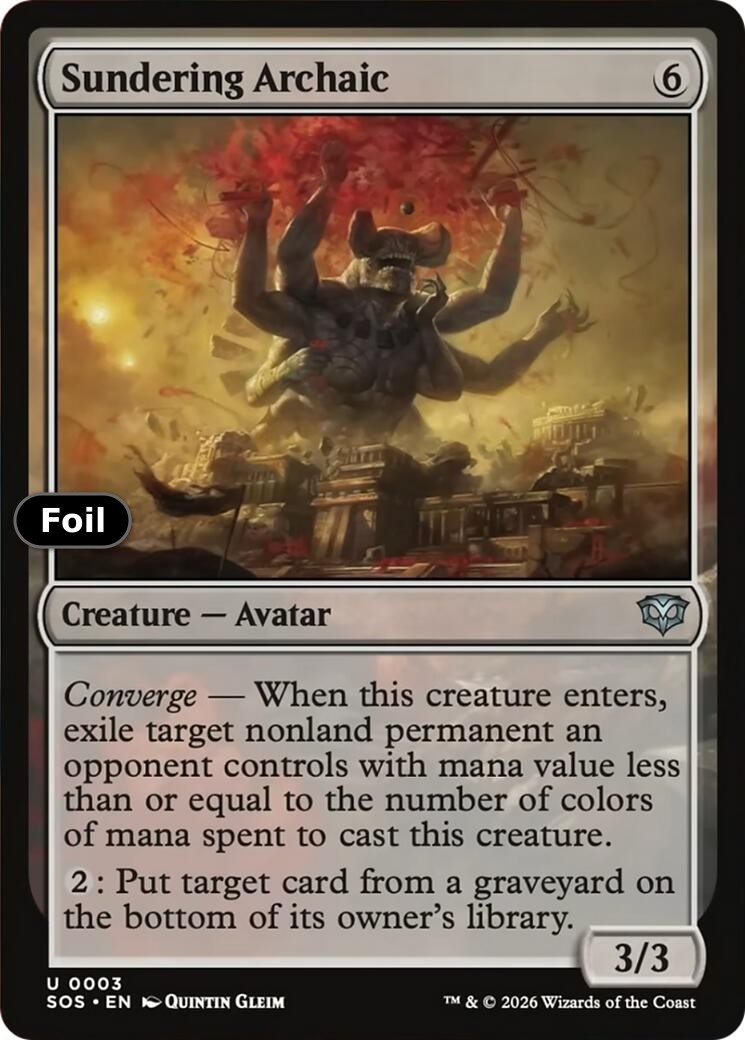 Sundering Archaic