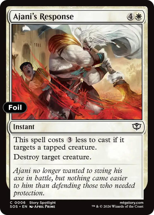 Ajani's Response