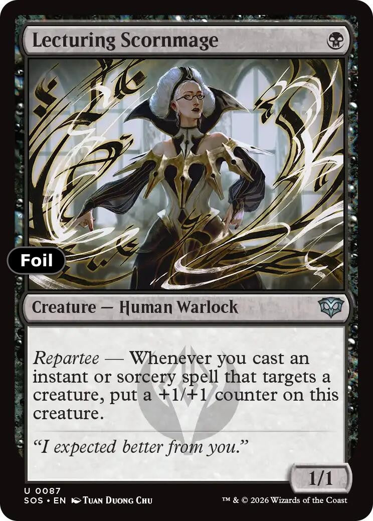 Lecturing Scornmage