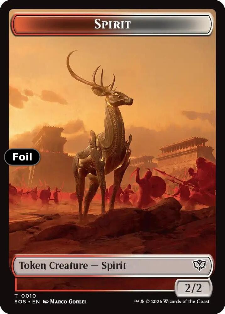 Inkling (0006) // Spirit (0010) Double-Sided Token (Back)