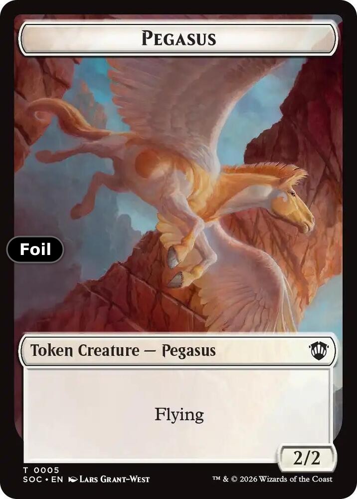 Contract // Pegasus Double-Sided Token (Back)