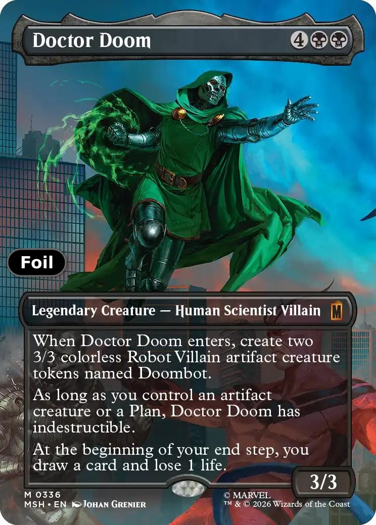 Doctor Doom (Borderless) (0336)