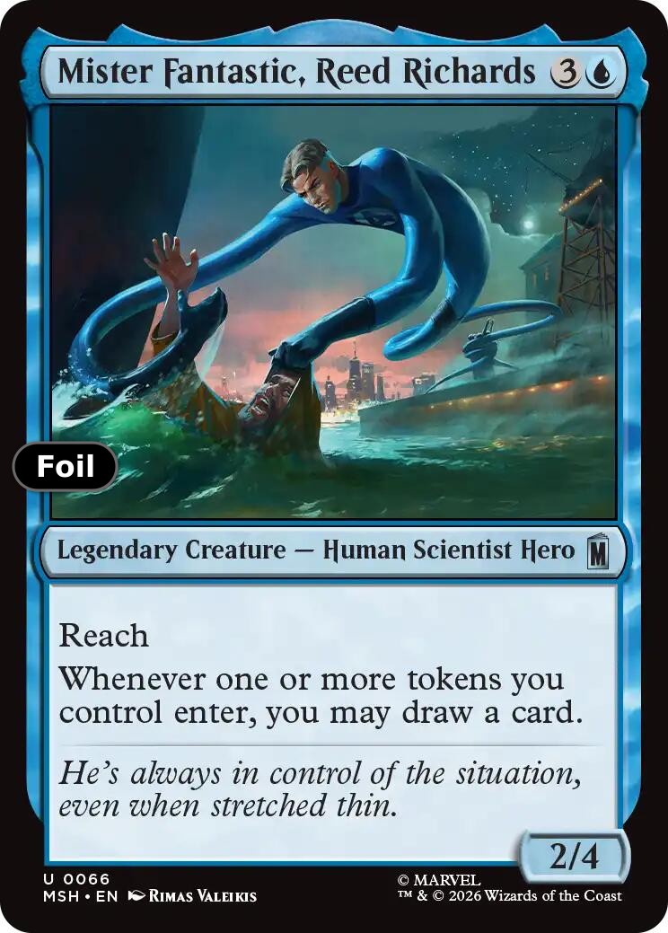 Mister Fantastic, Reed Richards