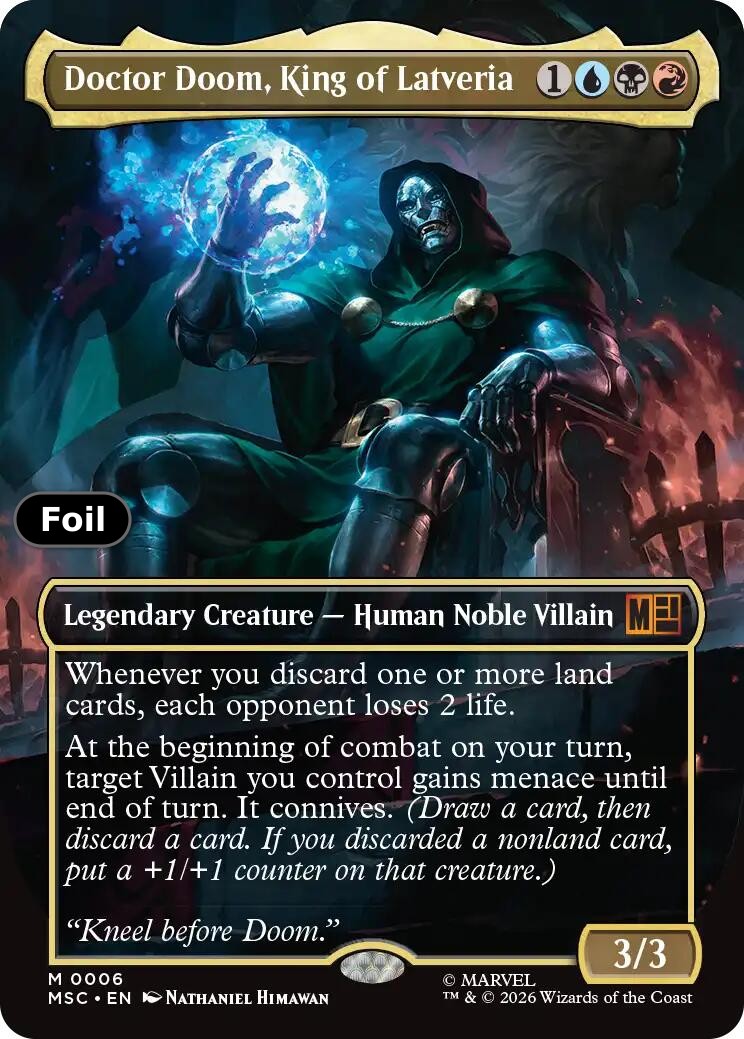 Doctor Doom, King of Latveria (Borderless)