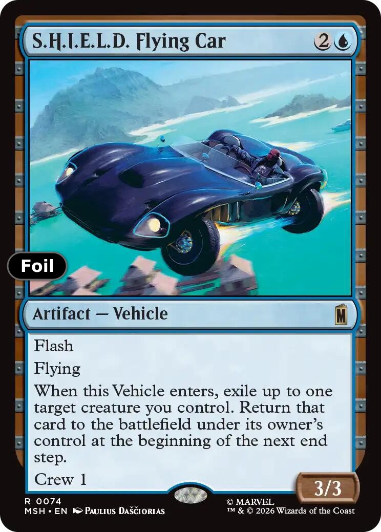 S.H.I.E.L.D. Flying Car