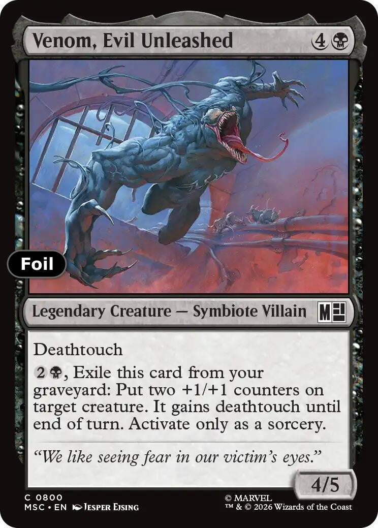 Venom, Evil Unleashed