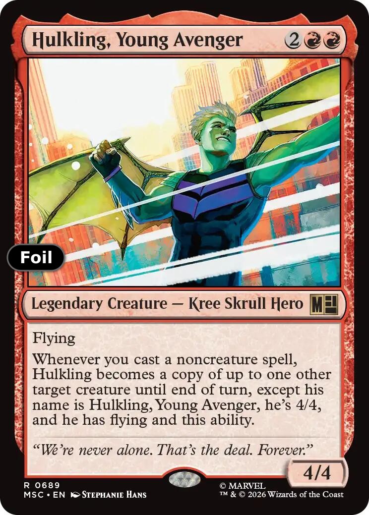 Hulkling, Young Avenger
