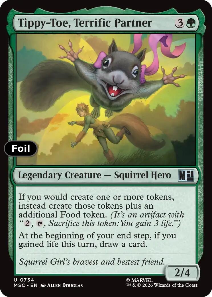 Tippy-Toe, Terrific Partner