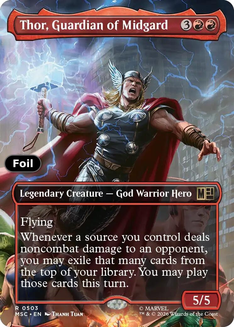 Thor, Guardian of Midgard (Borderless)