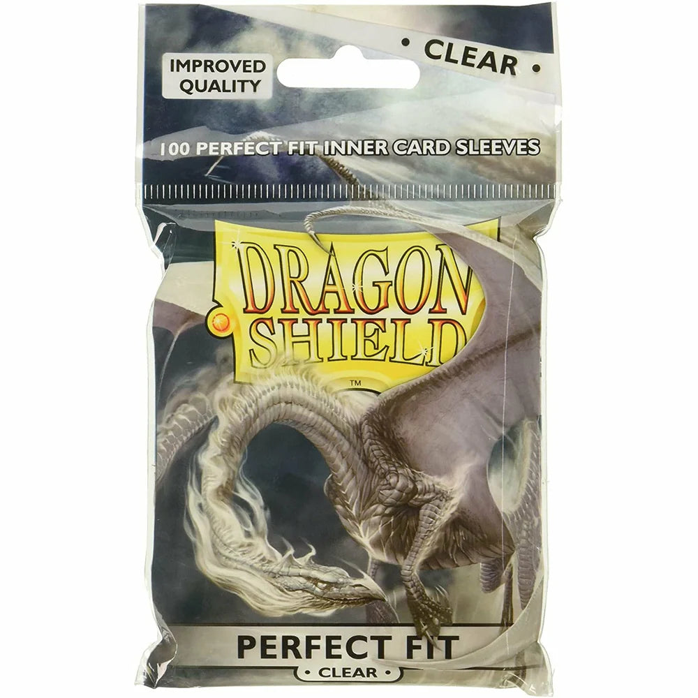 DRAGON SHIELD 100CT BAG PERFECT CLEAR