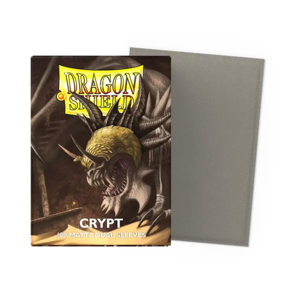 DRAGON SHIELD 100CT BOX DUAL MATTE CRYPT NEONEN