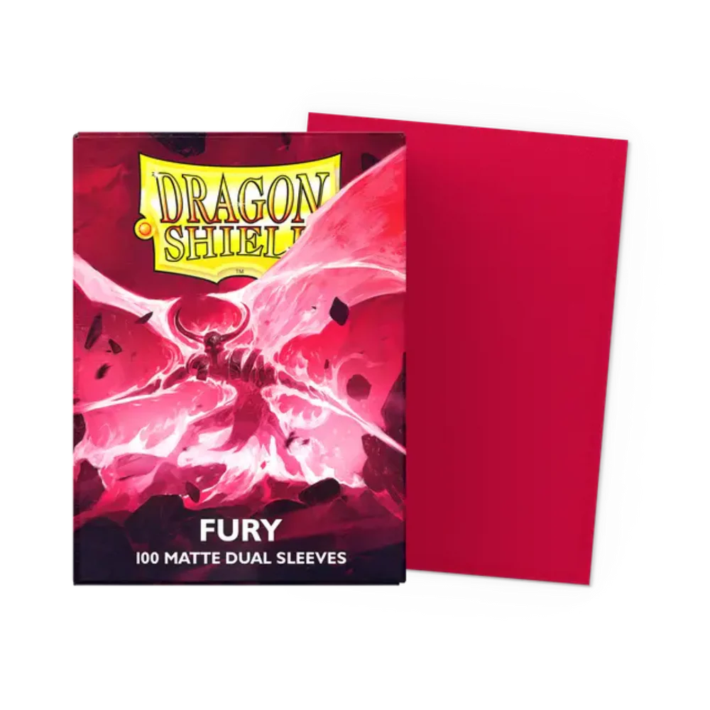 DRAGON SHIELD 100CT BOX DUAL MATTE FURY