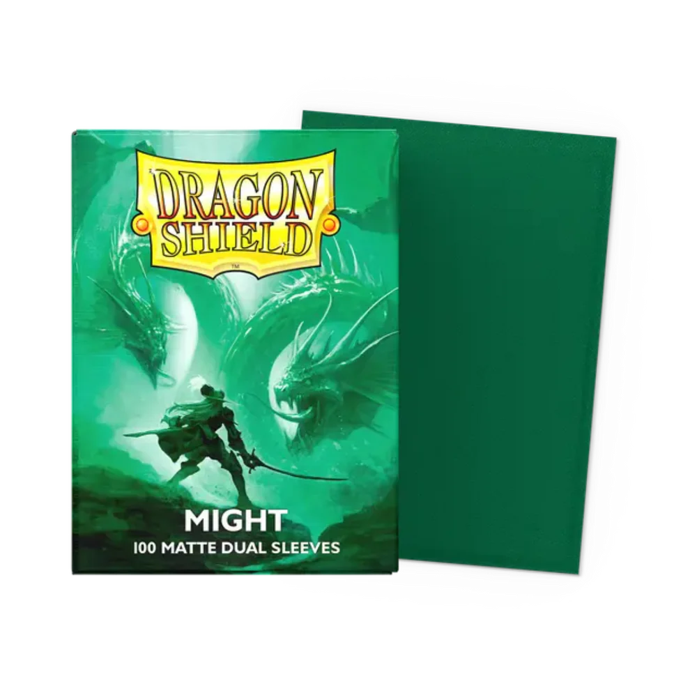 DRAGON SHIELD 100CT BOX DUAL MATTE MIGHT
