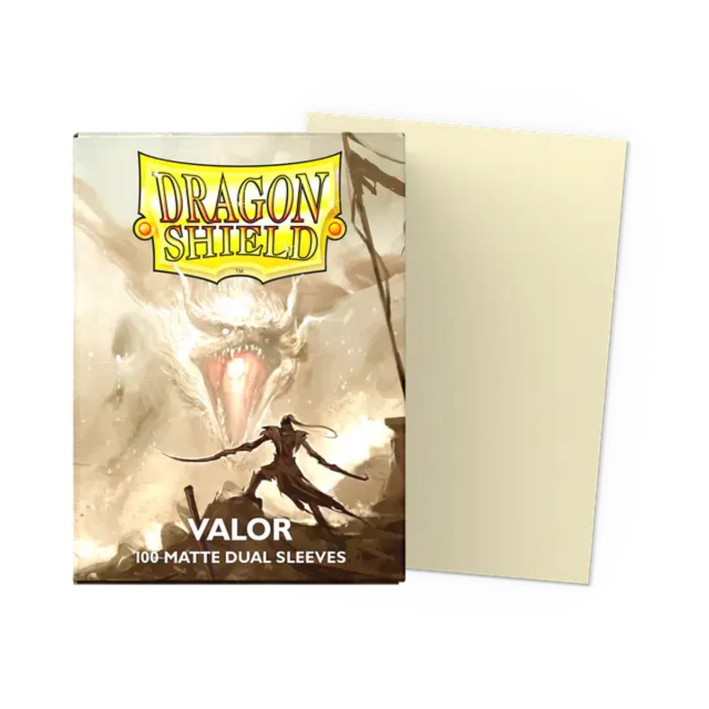 DRAGON SHIELD 100CT BOX DUAL MATTE VALOR