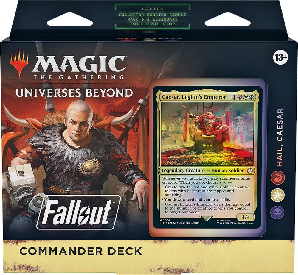 MTG: Universes Beyond: Fallout - Hail, Caesar Commander Deck - Universes Beyond: Fallout (PIP)