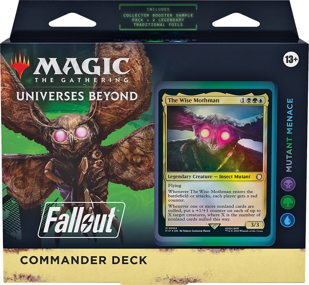 MTG: Universes Beyond: Fallout - Mutant Menace Commander Deck - Universes Beyond: Fallout (PIP)