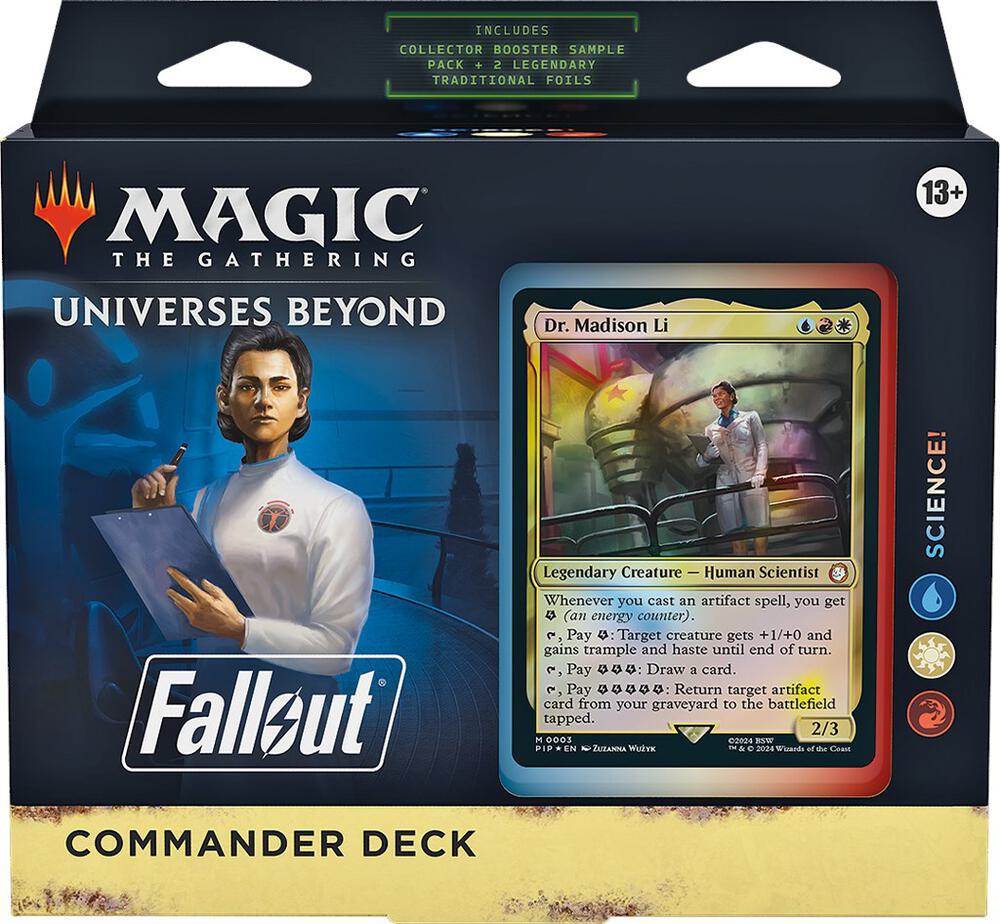 MTG: Universes Beyond: Fallout - Science! Commander Deck - Universes Beyond: Fallout (PIP)