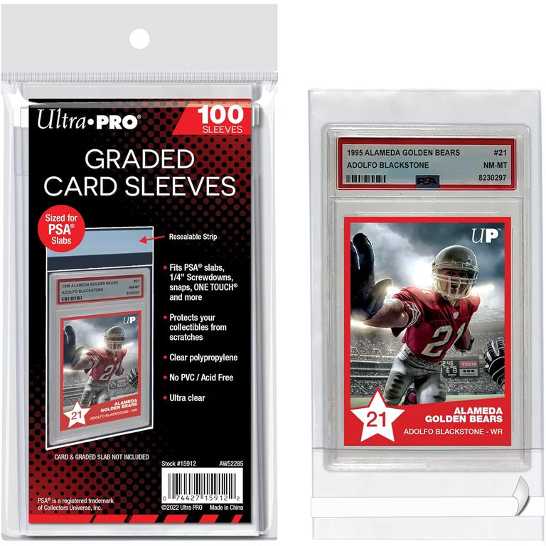 Ultra Pro Graded Card Sleeves (100 per pack)