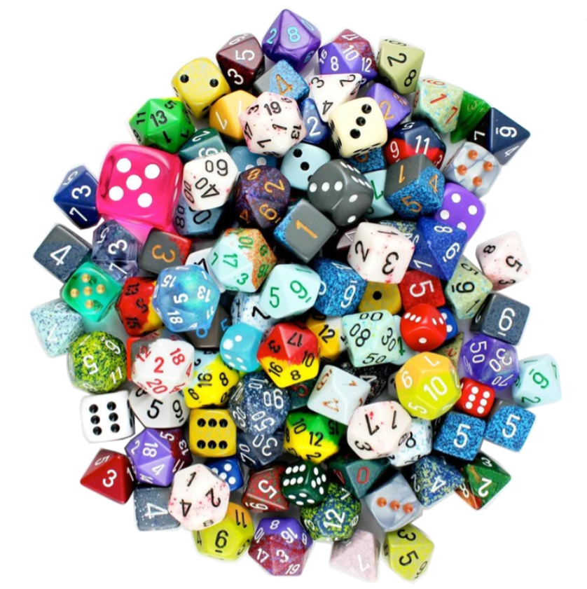 ASSORTED GENERIC DICE