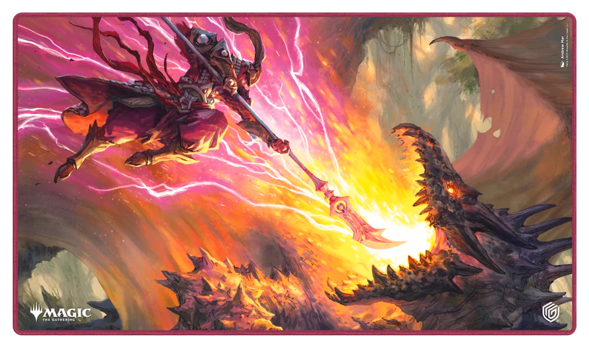 Dragonstorm playmat Worthy Cost