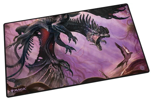 Dragonstorm playmat Feral Deathgorger
