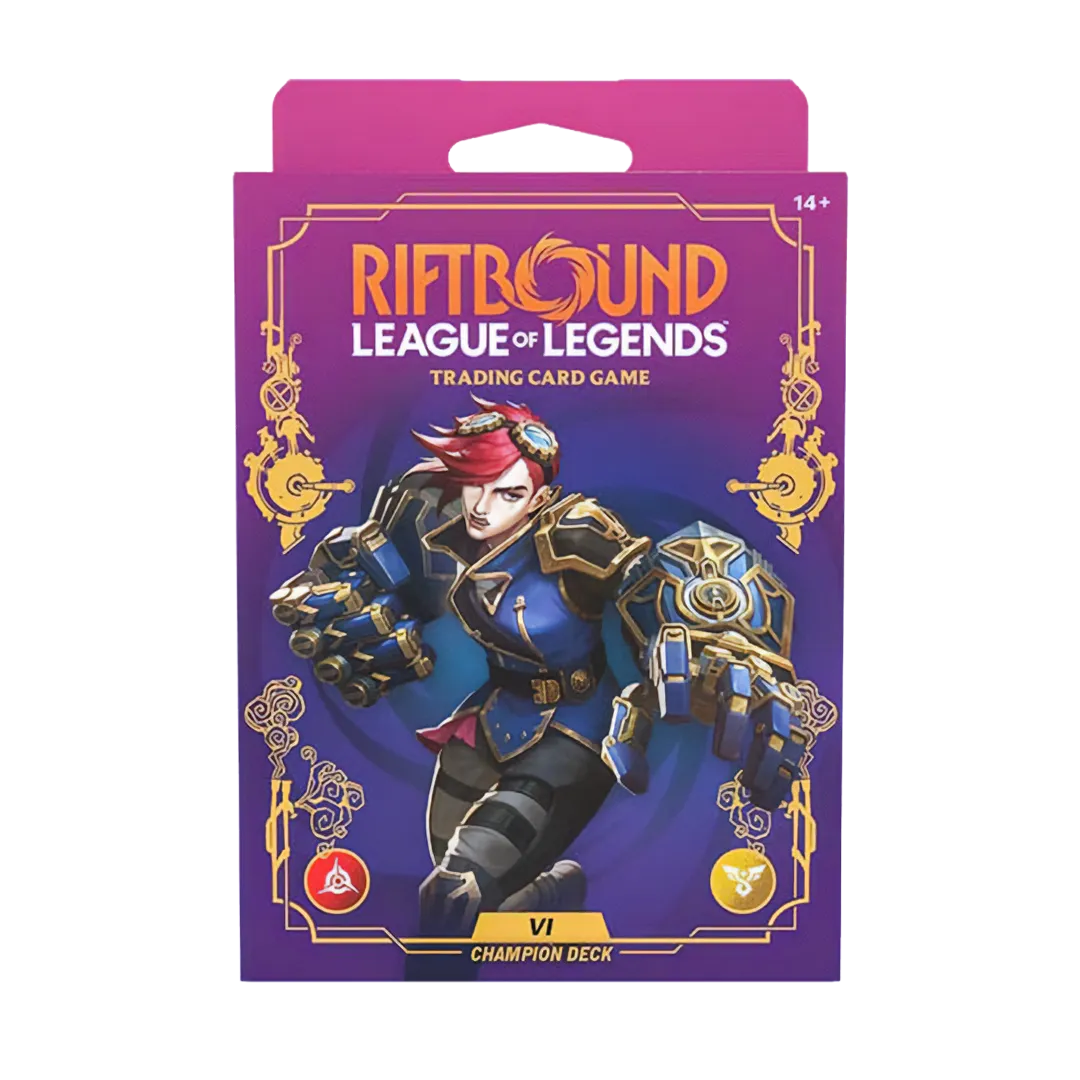 RIFTBOUND UNLEASHED CHAMPION DECK VI DISPLAY