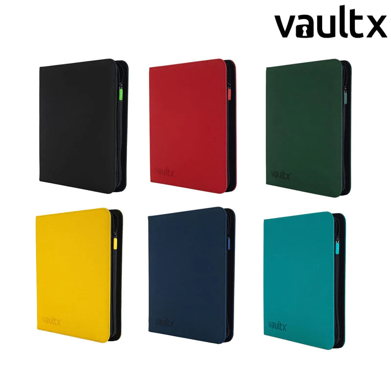 VAULT X: 12 POCKET EXO-TEC ZIP BINDER