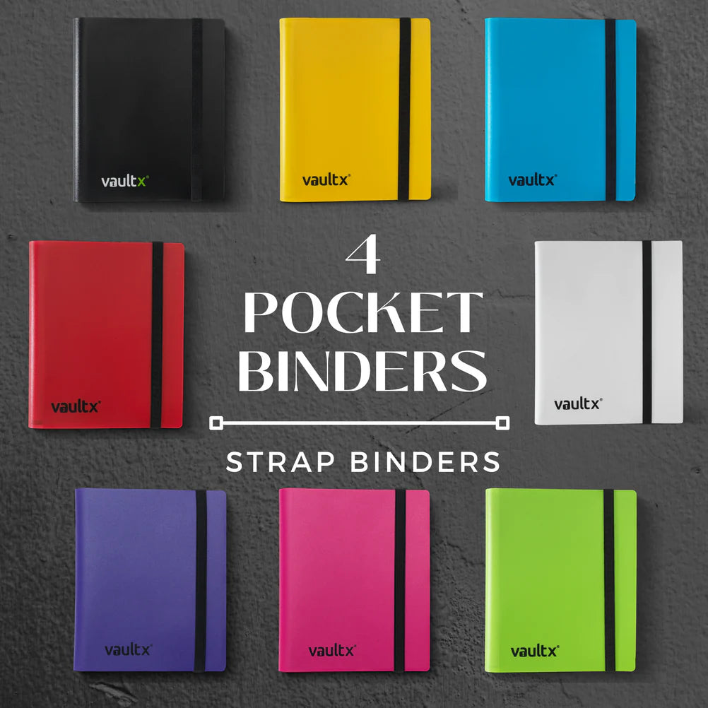 VAULT X: 4-POCKET STRAP BINDER