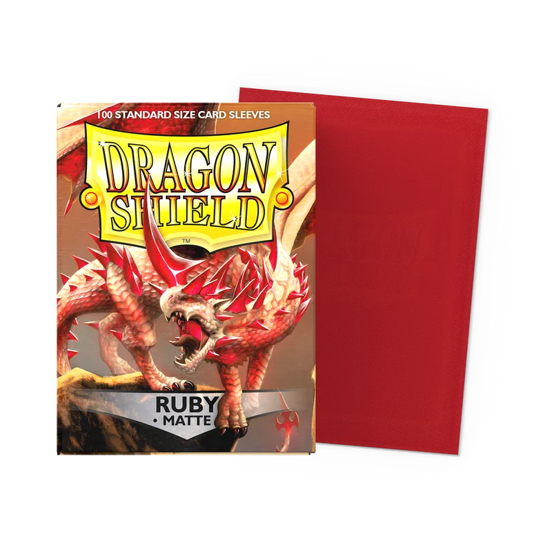 Dragon Shield Ruby Matte