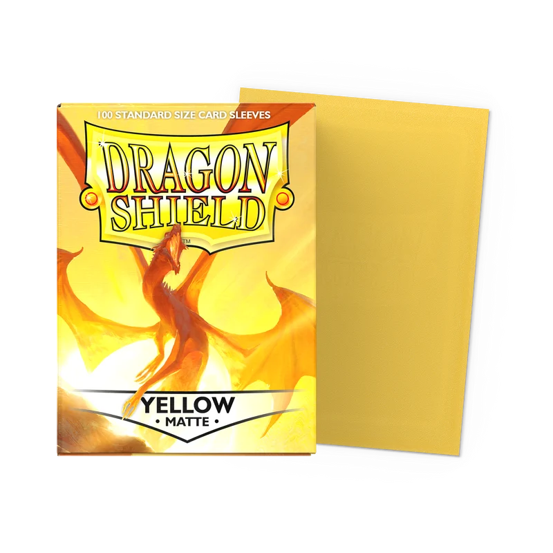Dragon Shield Yellow Matte