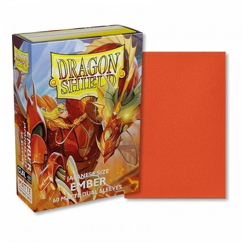 DRAGON SHIELD JAPANESE 60CT PACK DUAL MATTE EMBER