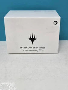 Secret Lair Drop Series The Full-Text Lands